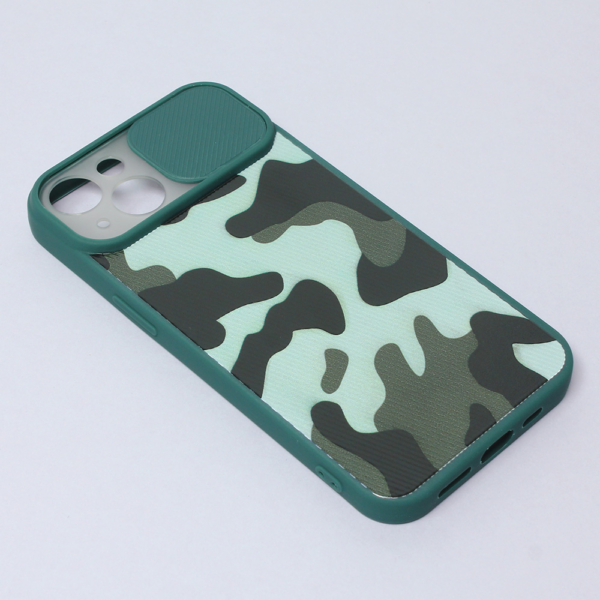 Torbica Camera Army za iPhone 13 6.1 tamno zelena