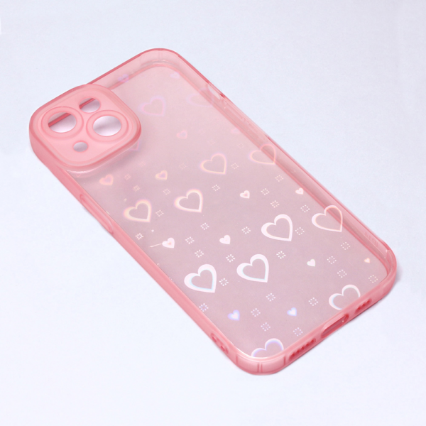 Torbica Heart Color IMD za iPhone 14 6.1 roze