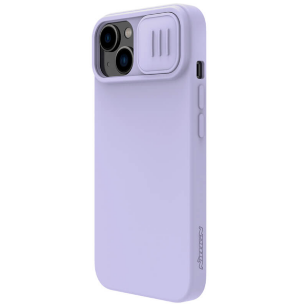Torbica Nillkin CamShield Silky za iPhone 14 Plus 6.7 ljubicasta