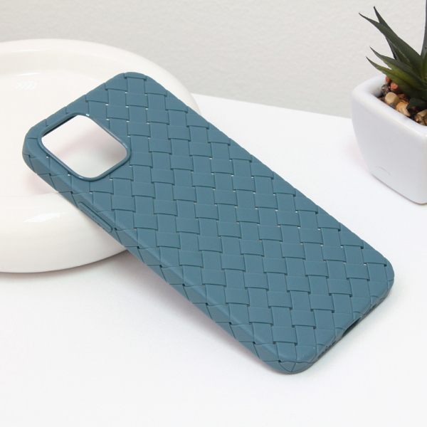 Torbica Weave case za iPhone 12 6.1 svetlo zelena