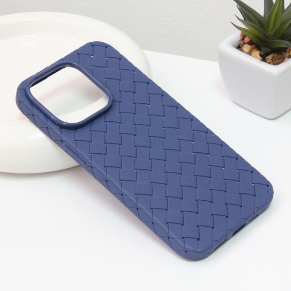 Torbica Weave case za iPhone 14 6.1 Pro plava