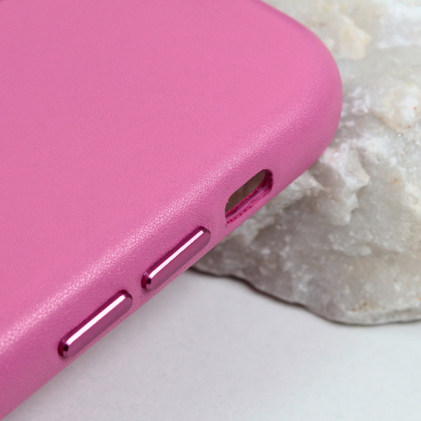 Torbica Beautiful Shine Leather iPhone 12 6.1 roze