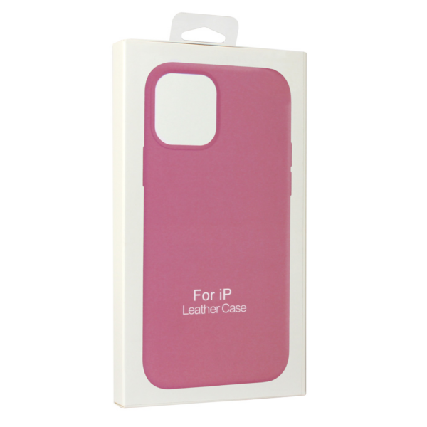 Torbica Beautiful Shine Leather iPhone 12 6.1 roze