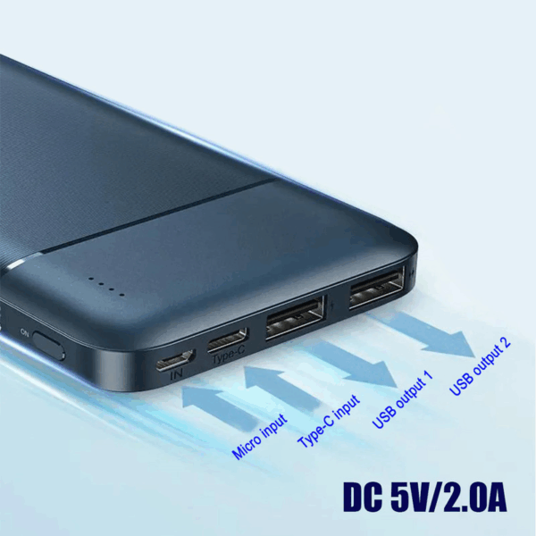 Back up baterija REMAX Lango RPP-96 2USB 10000mAh plava