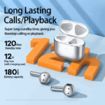 Bluetooth slusalice REMAX TWS-10i metalic crne - Slika 3