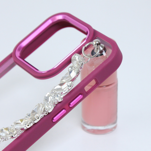 Torbica Chain za iPhone 14 Pro 6.1 ljubicasta