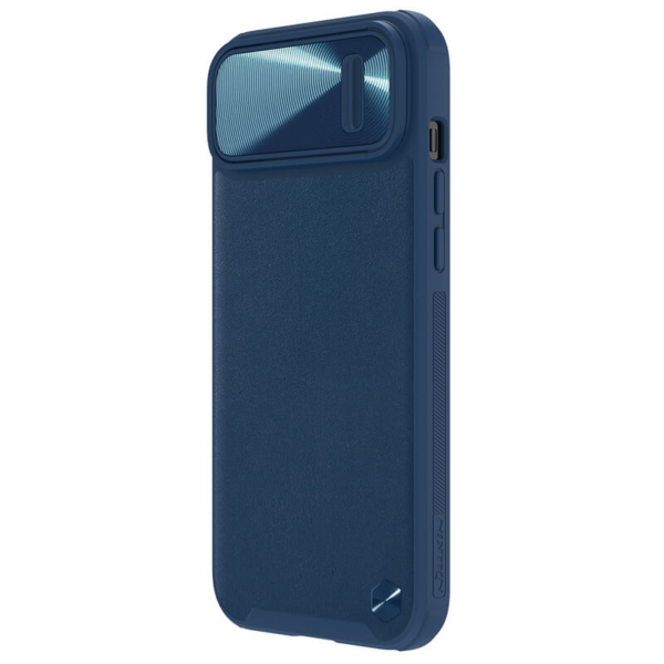 Torbica Nillkin CamShield Leather S za iPhone 14 6.1 plava