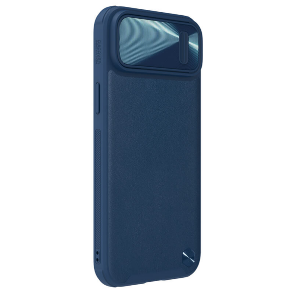 Torbica Nillkin CamShield Leather S za iPhone 14 6.1 plava