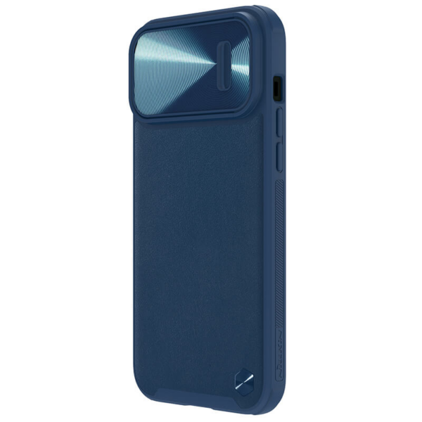 Torbica Nillkin CamShield Leather S za iPhone 14 Pro 6.1 plava