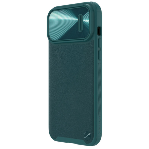 Torbica Nillkin CamShield Leather S za iPhone 14 Pro Max 6.7 zelena