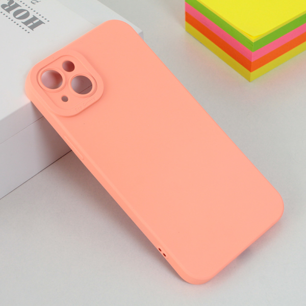 Torbica Silikon color za iPhone 14 Plus 6.7 roze