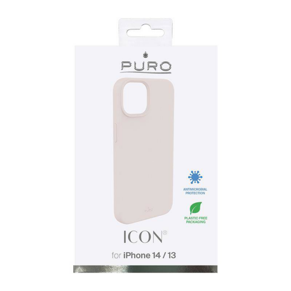 Torbica Puro ICON za iPhone 14 6.1 roze