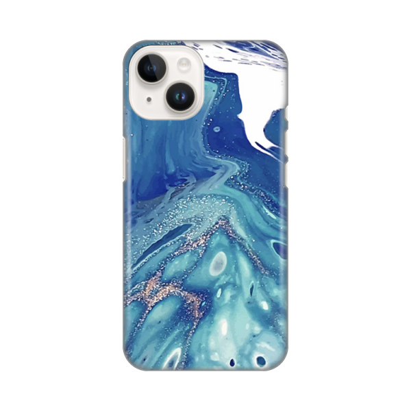 Torbica Silikonska Print za iPhone 14 6.1 Blue Marble