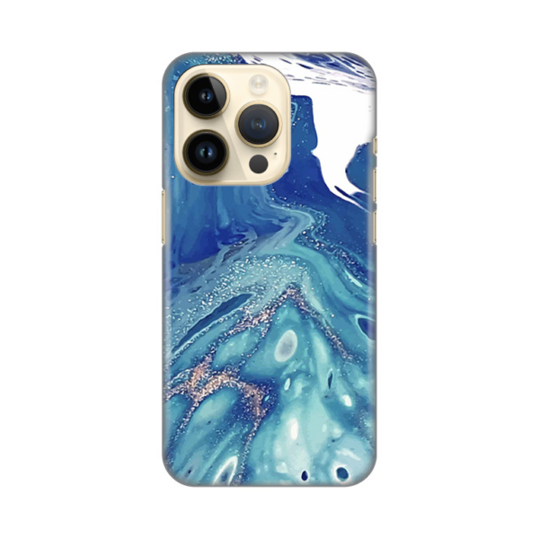 Torbica Silikonska Print za iPhone 14 Pro 6.1 Blue Marble