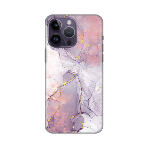 Torbica Silikonska Print za iPhone 14 Pro Max 6.7 Pink Marble