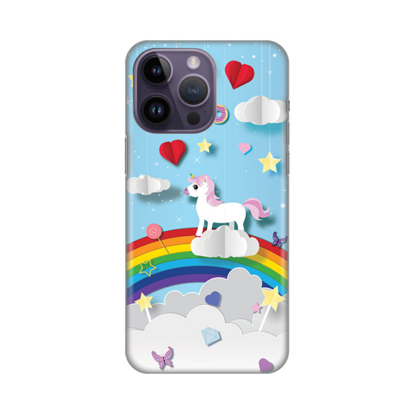 Torbica Silikonska Print za iPhone 14 Pro Max 6.7 Unicorn