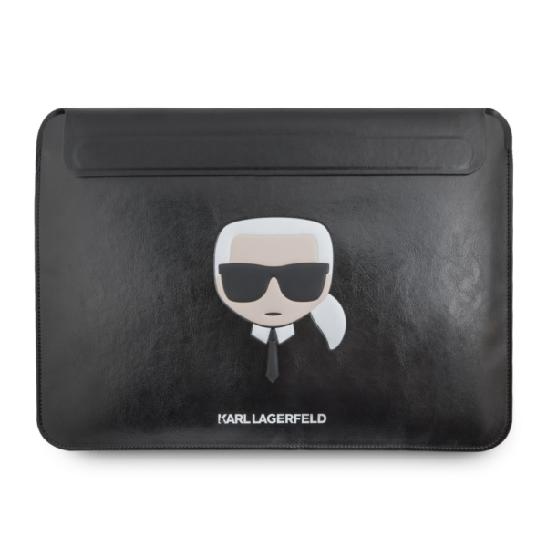 Torba za laptop Karl Lagerfeld Sleeve Ikonik 14" crna (KLCS14KHBK)