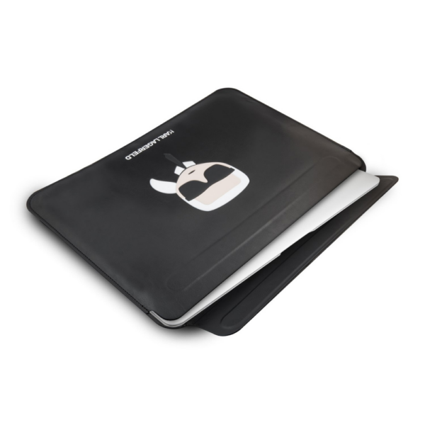 Torba za laptop Karl Lagerfeld Sleeve Ikonik 14" crna (KLCS14KHBK)