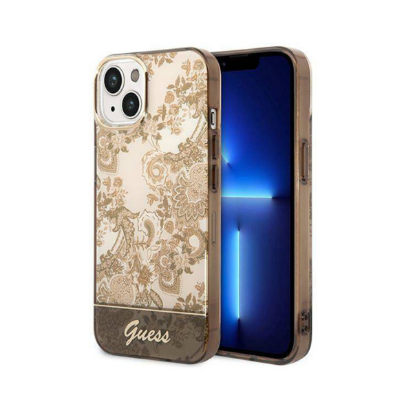 Torbica Guess Hc IML Electro Cam TDJ za iPhone 14 6.1 zlatna (GUHCP14SHGPLHC)