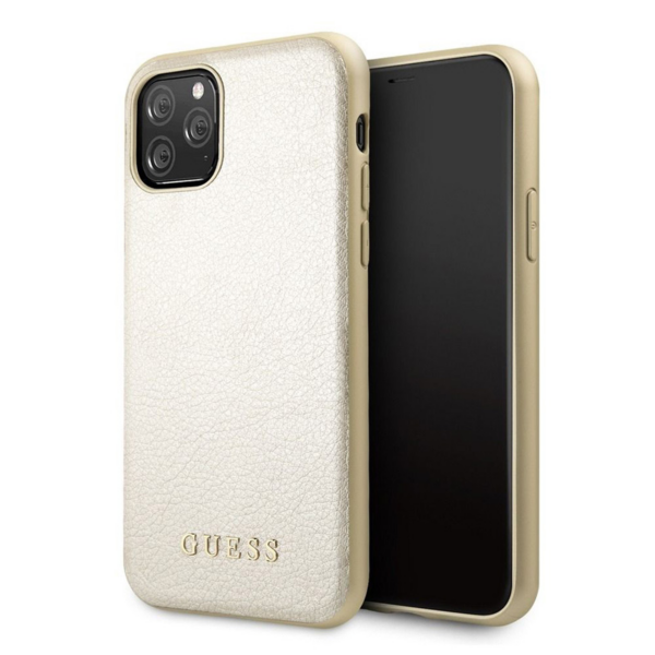 Torbica Guess Hc PC Iridescent Leather za iPhone 11 Pro 5.8 zlatna (GUHCN58IGLGO)