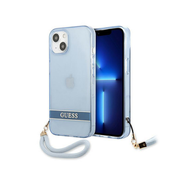 Torbica Guess Hc PC/TPU Translucent za iPhone 13 mini 5.4 plava(GUHCP13SHTSGSB)