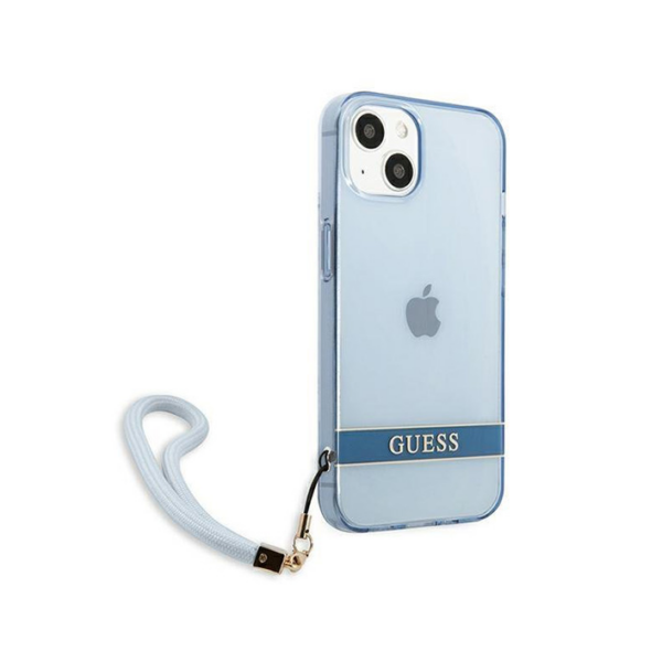 Torbica Guess Hc PC/TPU Translucent za iPhone 13 mini 5.4 plava(GUHCP13SHTSGSB)