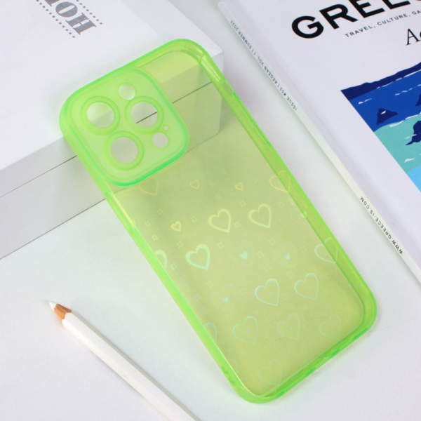 Torbica Heart Color IMD za iPhone 14 Pro Max 6.7 svetlo zelena