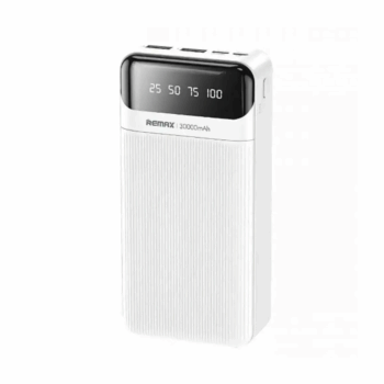 Back up baterija REMAX Lesu Series RPP-103 2A Cabled 30000mAh bela