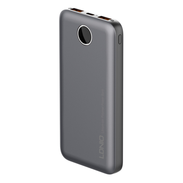 Back up baterija LDNIO P10, 10000mAh, 37Wh, 5V, 2.1A, LED display crna