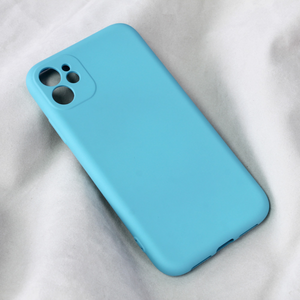 Torbica Teracell Soft Velvet za iPhone 11 6.1 mint