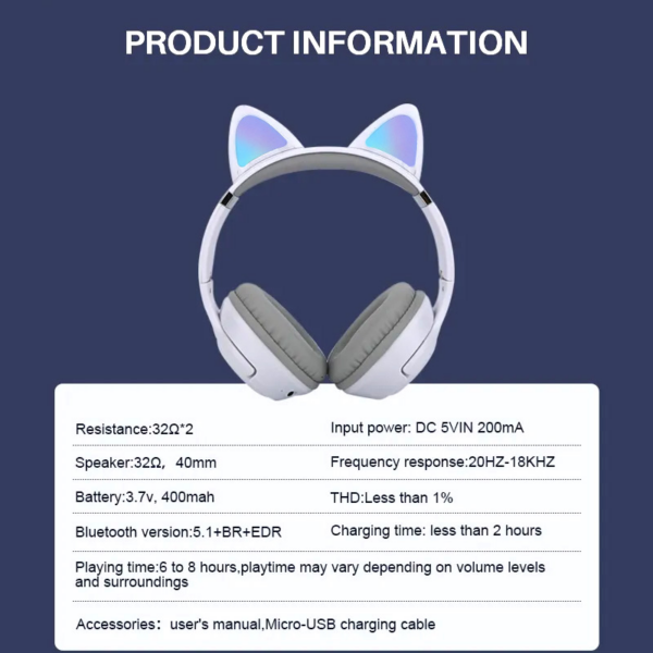 Bluetooth slusalice Sodo SD-1019 plave