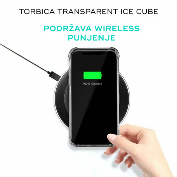 Torbica Transparent Ice Cube za iPhone 15 Plus 6.7