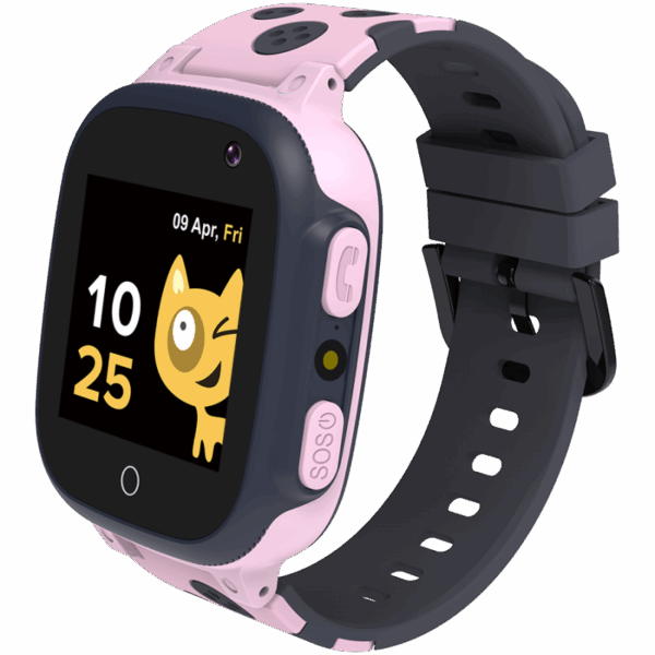 Smart watch CANYON Sandy KW-34, Kids, 1.44", GPS, nano SIM, 32+32MB, GSM, 400mAh, pink
