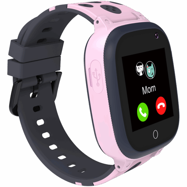Smart watch CANYON Sandy KW-34, Kids, 1.44", GPS, nano SIM, 32+32MB, GSM, 400mAh, pink