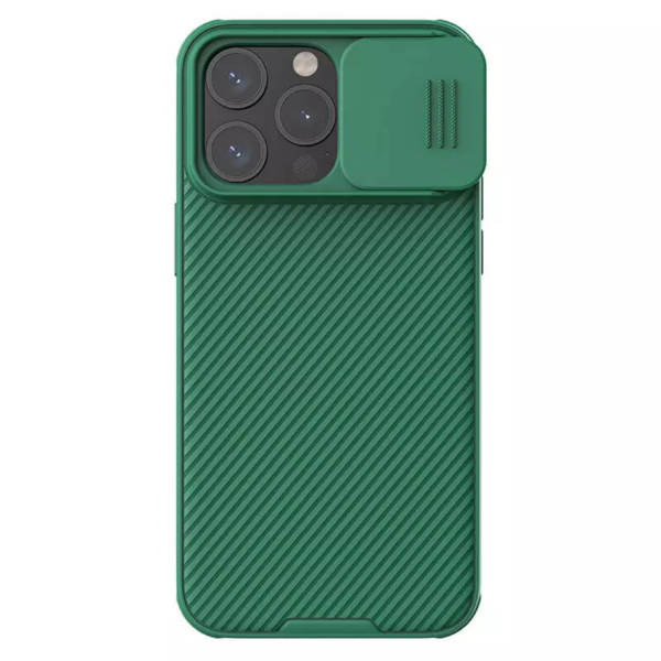 Torbica Nillkin CamShield Pro za iPhone 15 Pro 6.1 zelena