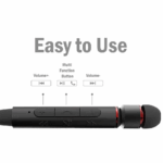 Slusalice REMAX Neckband Bluetooth RB-S6 crne - Slika 5