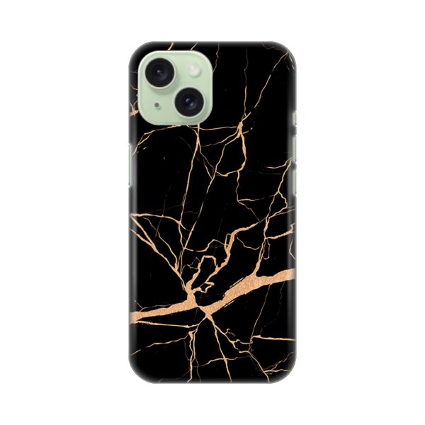 Torbica Silikonska Print za iPhone 15 6.1 All Black