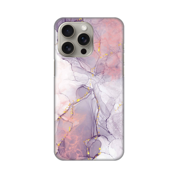 Torbica Silikonska Print za iPhone 15 Pro Max 6.7 Pink Marble