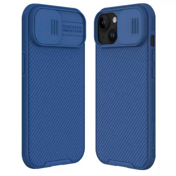 Torbica Nillkin CamShield Pro za iPhone 15 Plus 6.7 plava