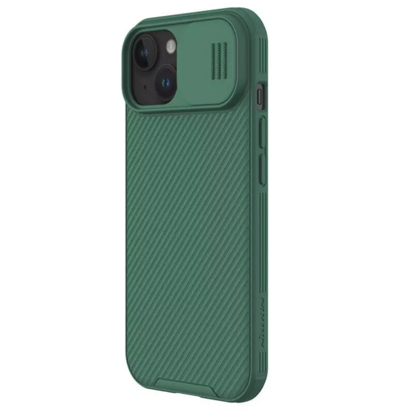 Torbica Nillkin CamShield Pro za iPhone 15 Plus 6.7 zelena