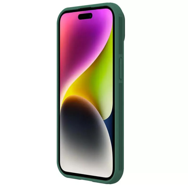 Torbica Nillkin CamShield Pro za iPhone 15 Plus 6.7 zelena