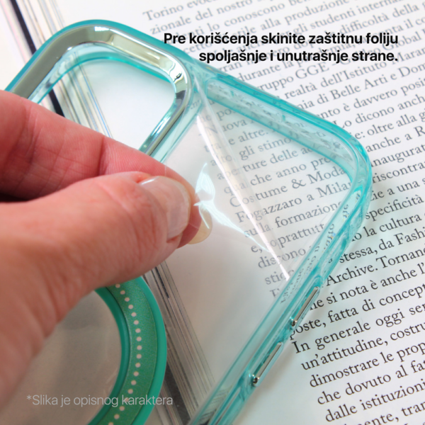 Torbica Frame Magsafe za iPhone 14 6.1 transparent