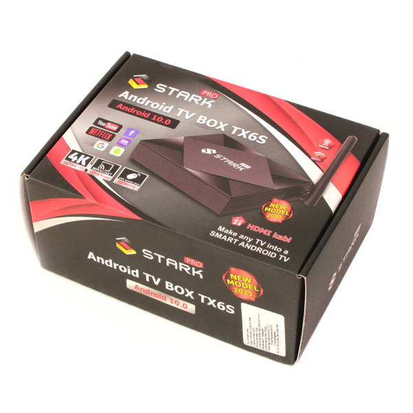 Android smart TV box STARK PRO TX6S crni