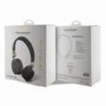 Bluetooth slusalice Guess 4G PU Leather Metal Logo braon (GUBH704GEMW) - Slika 5