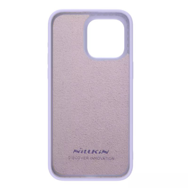 Torbica Nillkin CamShield Silky za iPhone 15 Pro 6.1 ljubicasta