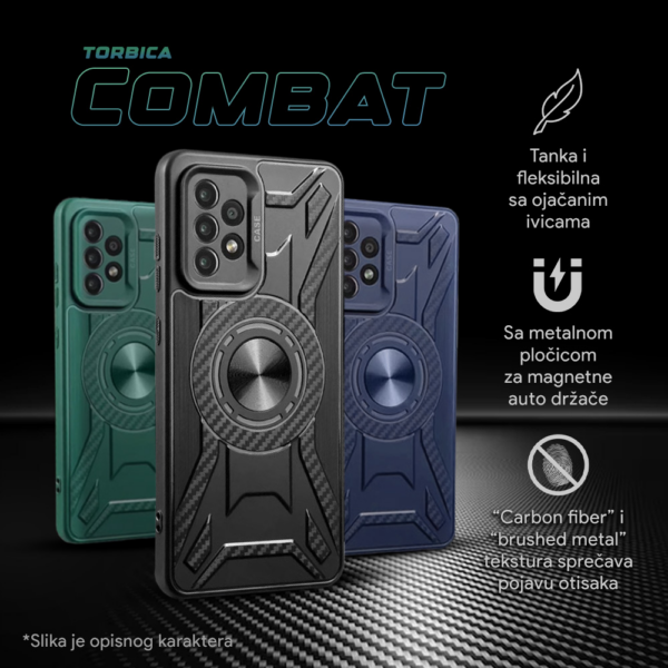 Torbica Combat za iPhone 11 6.1 plava