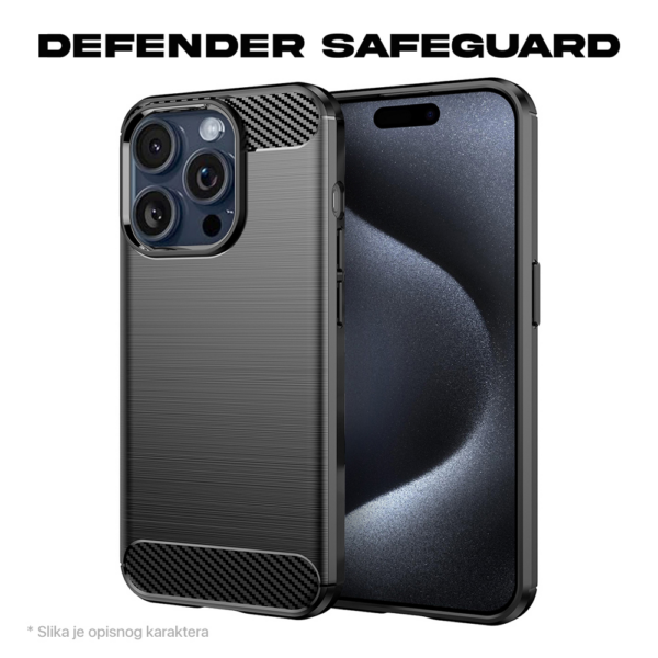 Torbica Defender Safeguard za Xiaomi Redmi Note 13 Pro 4G (EU) crna