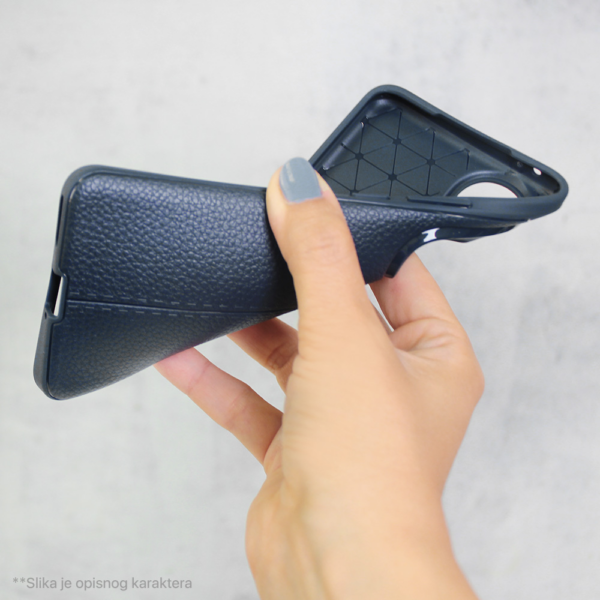 Torbica Leather za Xiaomi Redmi 13C plava