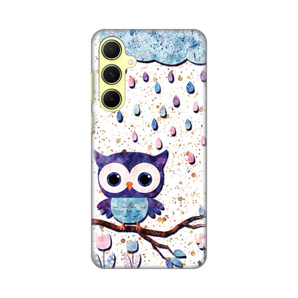 Torbica Silikonska Print Skin za Samsung A556B Galaxy A55 5G Owl