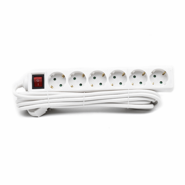 Produzni kabl Kettz KT-PK06P 6 uticnica, 5m - Image 1